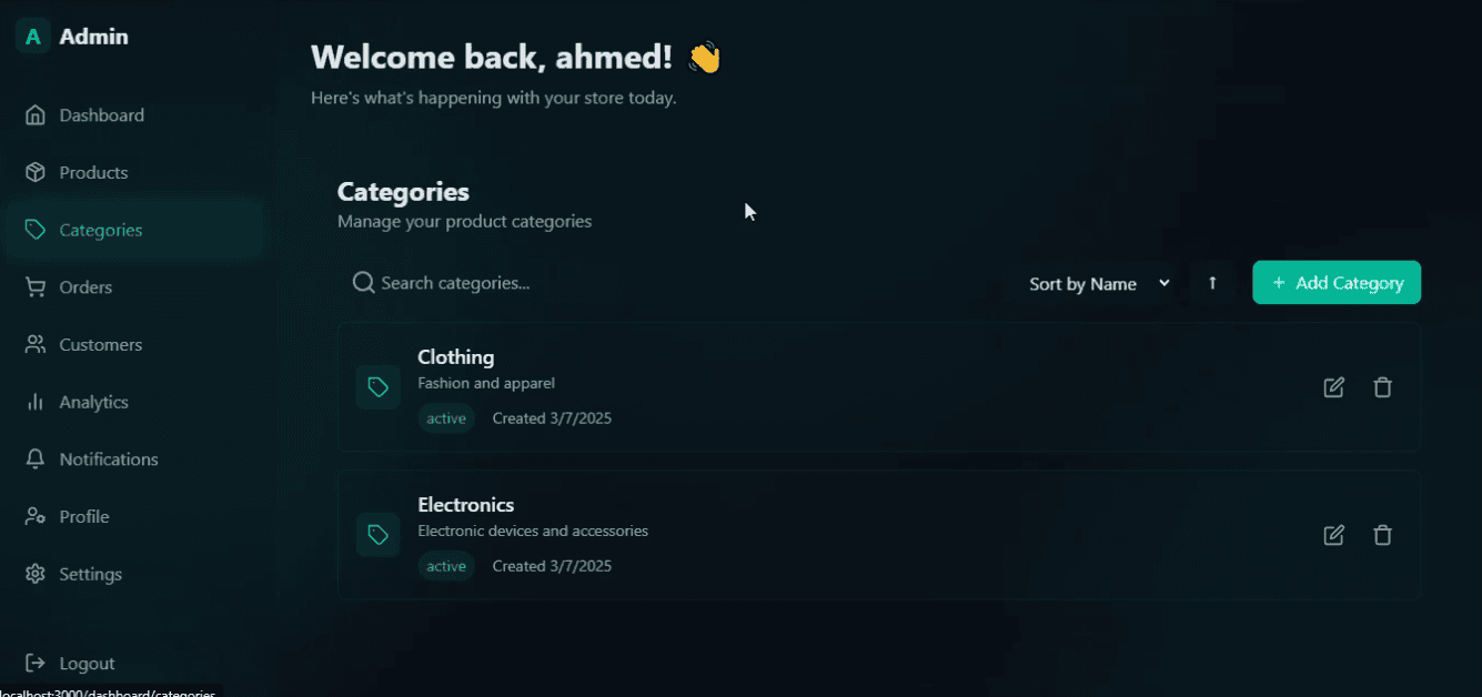 Clean E-commerce API
